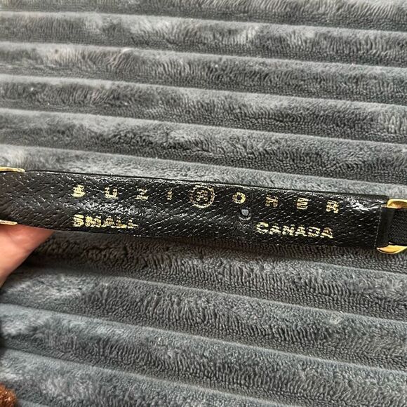 Suzi Roher Gold Tone Stretch Belt Women’s Size S main image 4